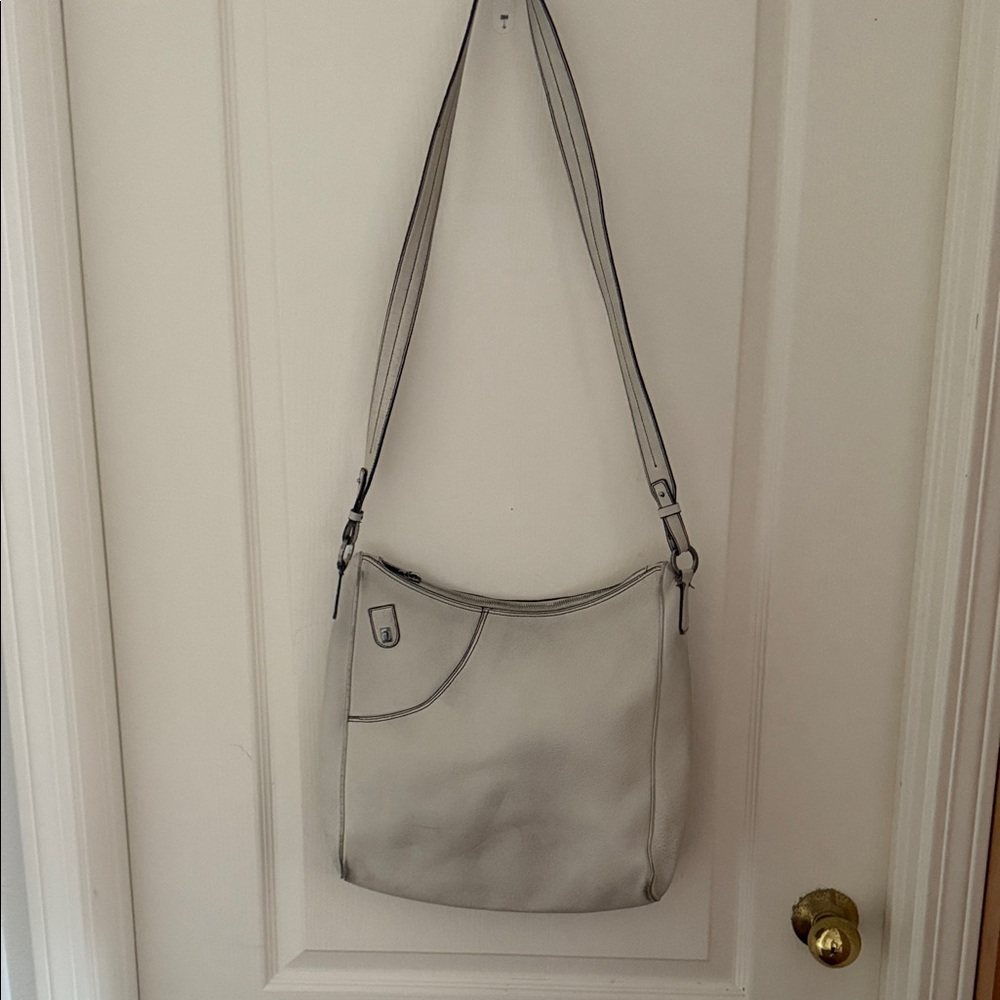 Salvatore Ferragamo cream bag